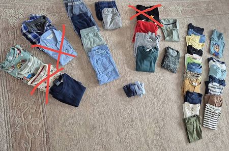 Kleiderpaket Herbst Junge 110/116