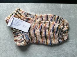 Kurzrohrsocken handgestrickt, Grösse: 38/39