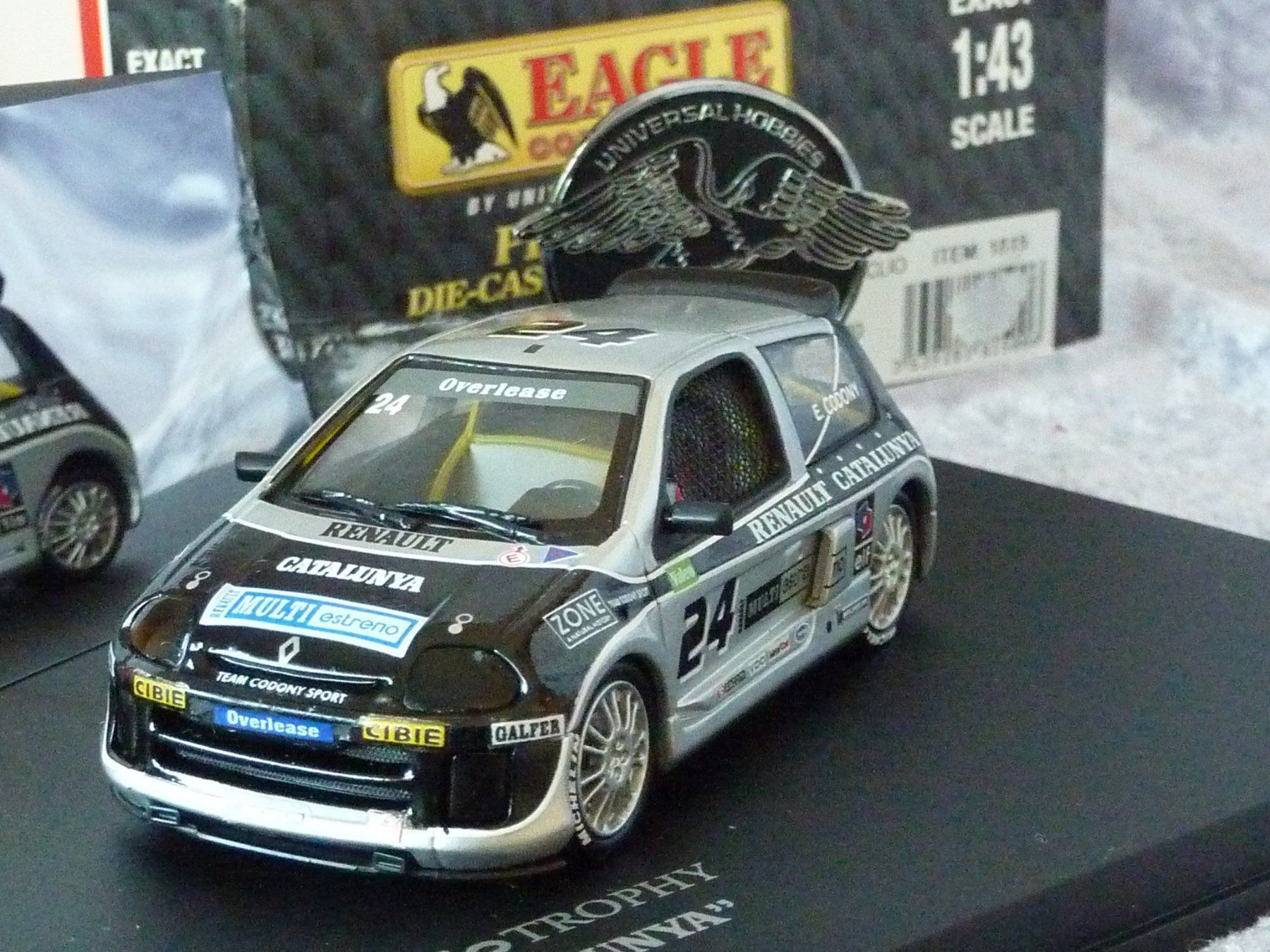 Renault Modellini d'auto: Renault Clio Catalunya 2000 1:43 – Nuovo e nell'imballaggio originale da Dürrenäsch venduto da modellautos4you