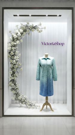 Robe -chemise en soie