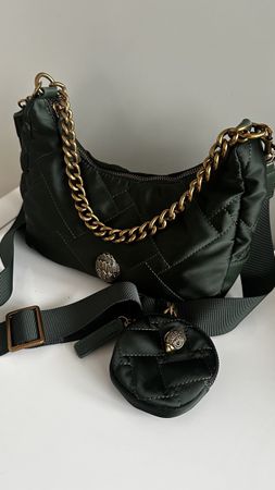 Kurt Geiger London Schultertasche Gesteppt Grün