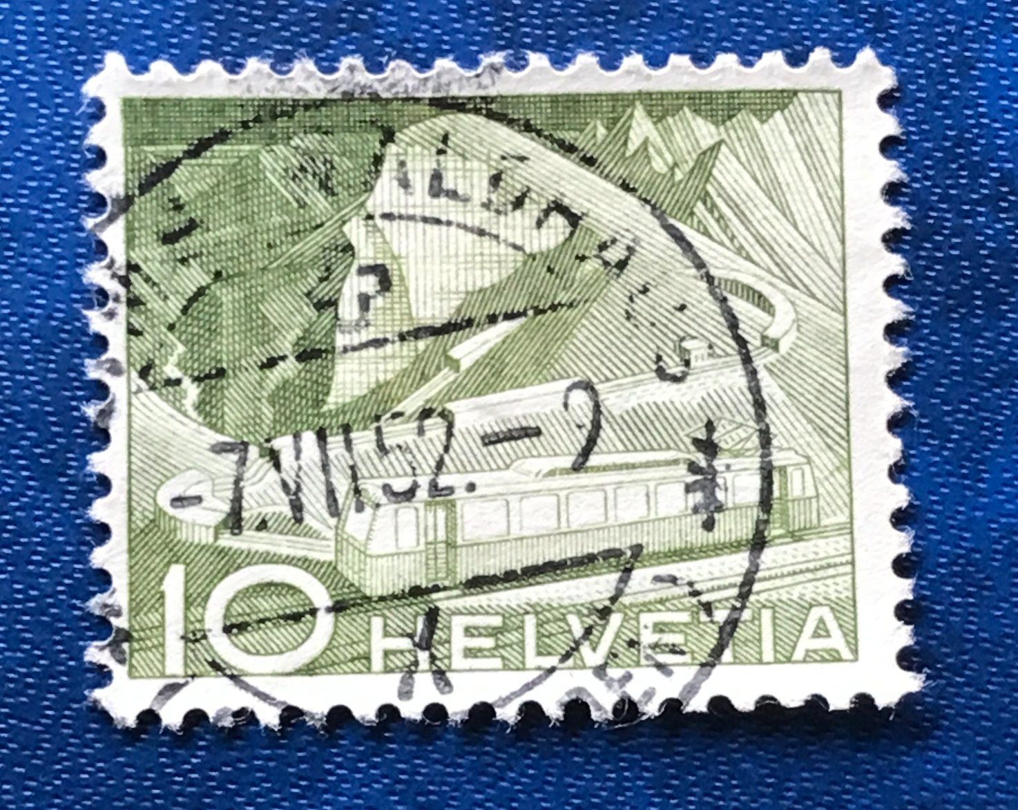 Tutti i francobolli: Nr.299 mit Stempel Bergbahn  1949 – Usato da Aarau venduto da Billa007