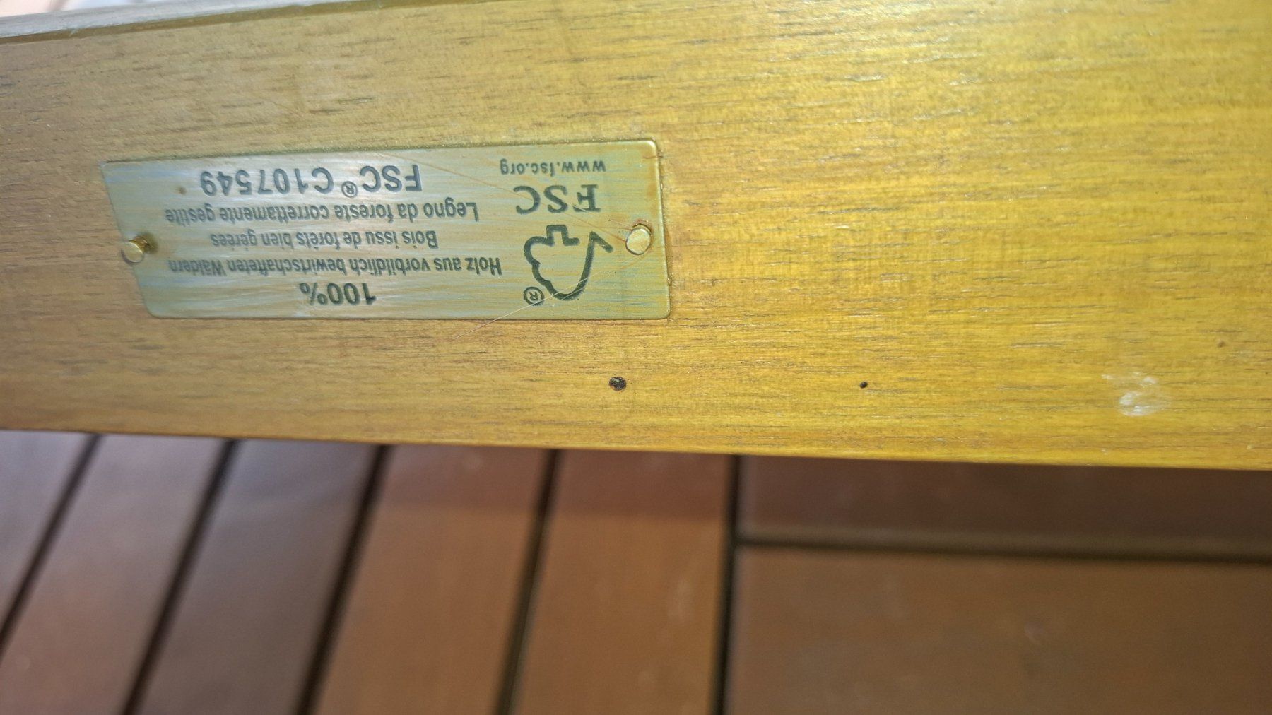 Panchine: Stylische Sonnengarten oder Balkonbank aus Holz – Usato da Dietwil venduto da Katakumba 3