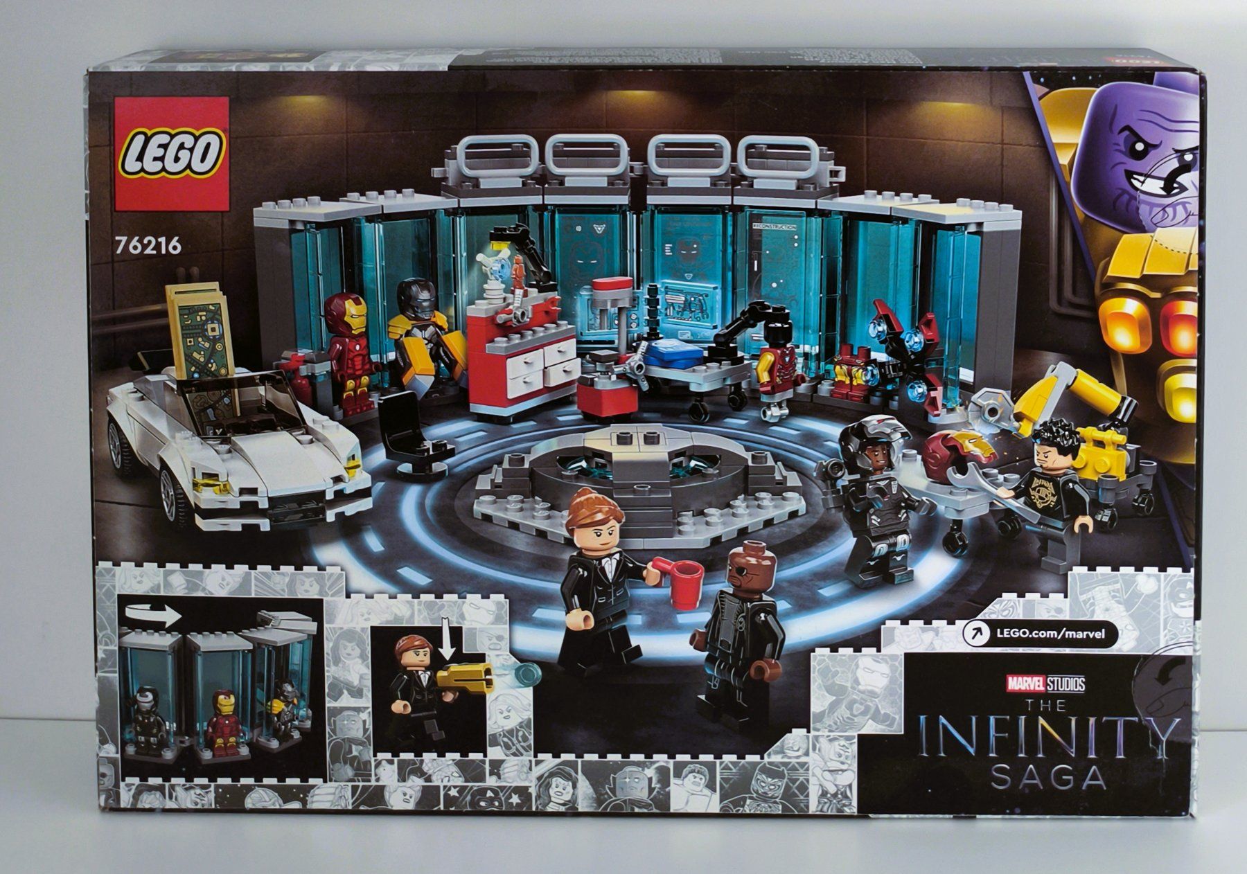 Lego 76216 Iron Man Armoury Infinity SAGA / NEU & Ungeöffnet (Neu und ...