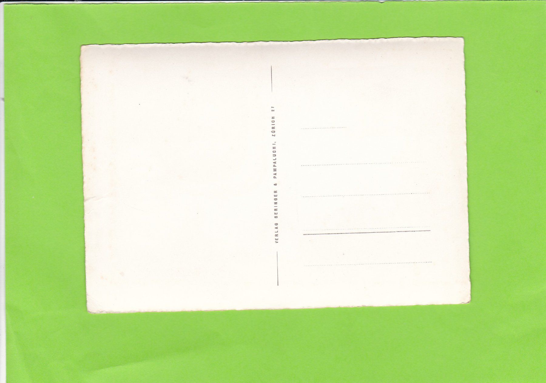 Cartoline postali: Wengen mit Lauterbrunnen – Usato da St. Peterzell venduto da neckertal 1