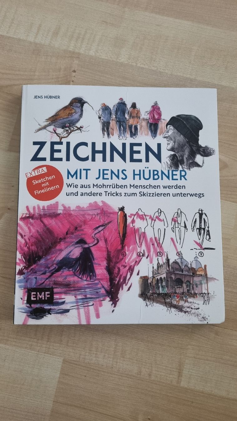 Bücher: Sketch Book - Zeichnen mit Jens Hübner – Neu (gemäss Beschreibung) aus Oftringen von MalousAllerlei