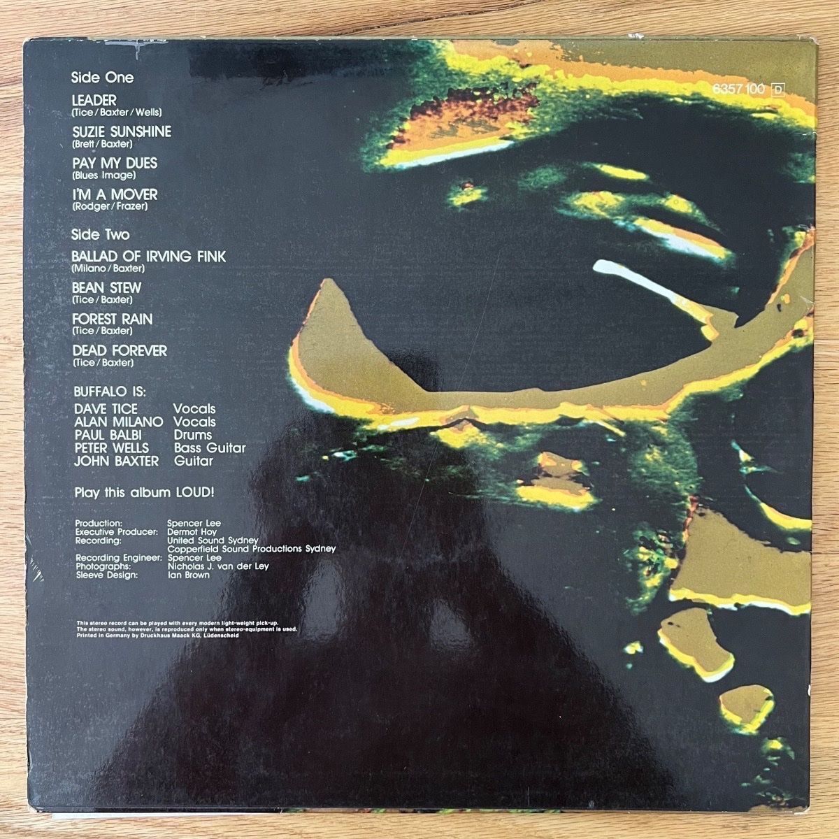 Dischi in vinile: Buffalo - Dead Forever.... / 1. D-Press. 1972 - Very nice – Usato da Gais venduto da soundcave57 1
