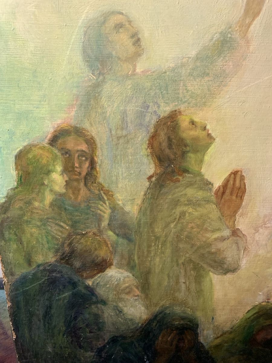Tableaux: E.W.  1955 grosses Gemälde – D'occasion à Wolfhalden par SecondAntique 3