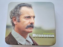 Coffrets métallique 5 Cds Georges Brassens - les 100 plus...