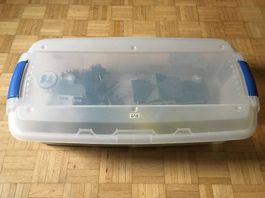 Premium Aufbewahrungsbox mit 6 Drehbaren Rollen