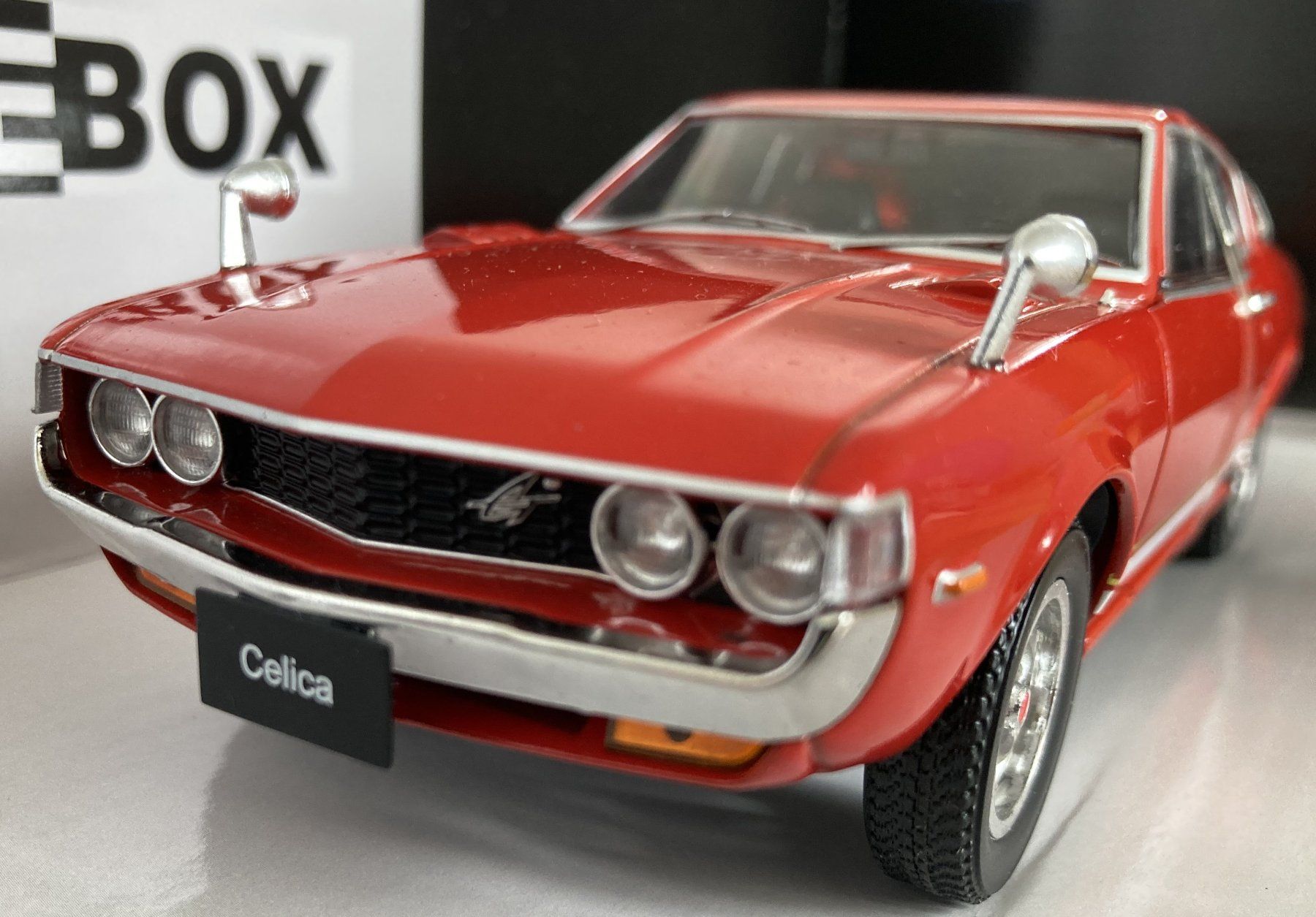 Toyota Modellautos: Toyota Celica TA28 GT rot – Neu und originalverpackt aus Altenrhein von Tribun75