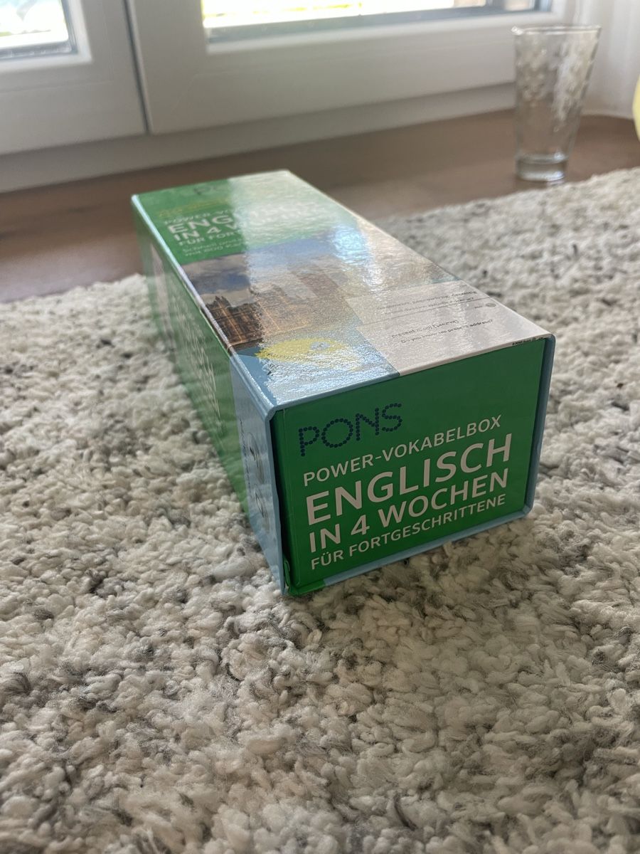 Giochi: PONS Power-Vokabelbox Englisch 800 Karten – Usato da Thalwil venduto da ana_d7qr 1