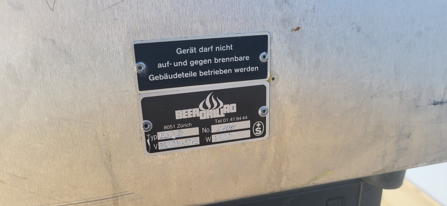 Grills: Pouletgrill / Hähnchengrill Beer – Gebraucht aus Rheineck von inf_kv7d 2