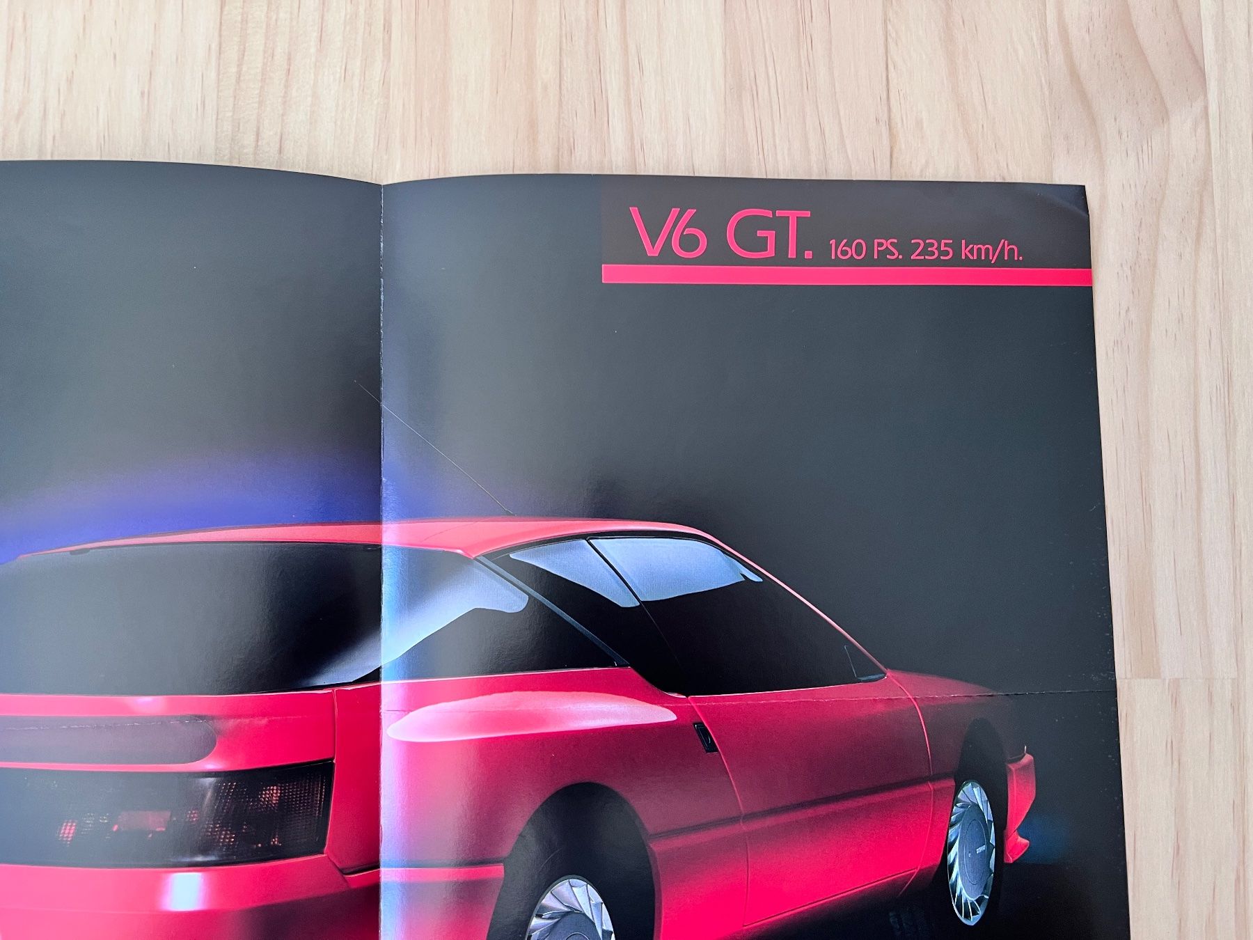 Renault Documenti: RENAULT Alpine V6 GT Faltprospekt – Usato da Münchenbuchsee venduto da Volver64 2
