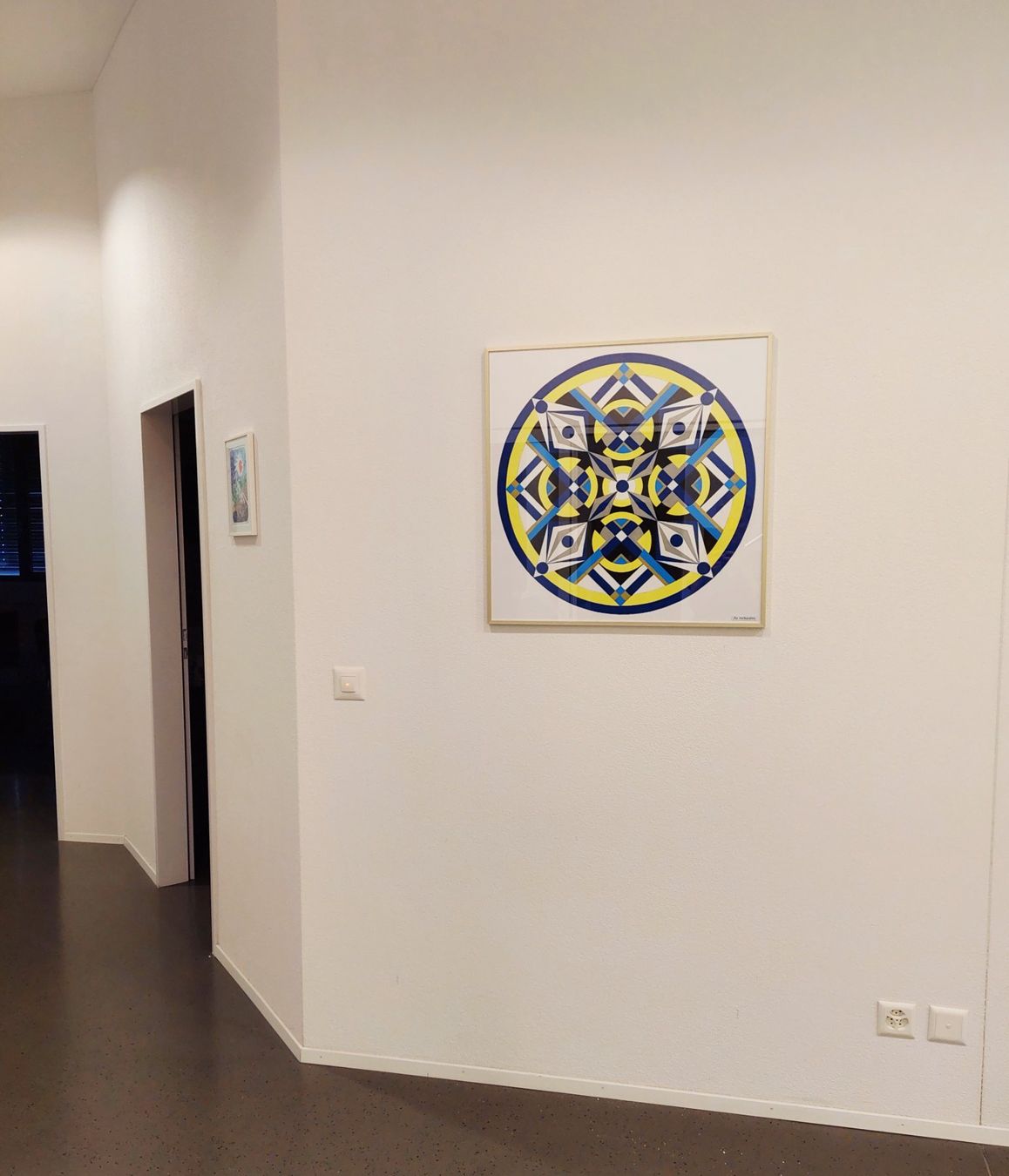 Gemälde: Mandala 70x70cm handgemaltes Bild – Neu (gemäss Beschreibung) aus Stans von wer_fd5f 3