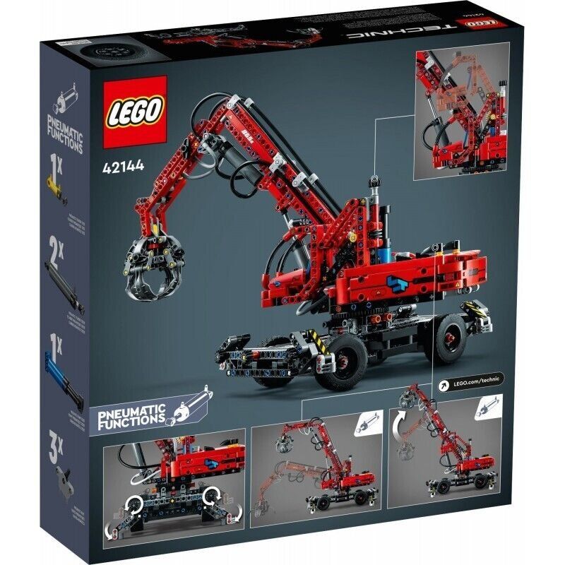 Lego Kit di costruzioni: LEGO TECHNIC 42144 MATERIAL HANDLER new – Nuovo e nell'imballaggio originale da Vezia venduto da Aquarius_Age 3