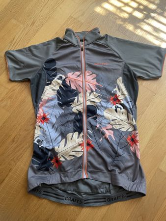 Craft Radtrikot Gr. M mit Affen-Print