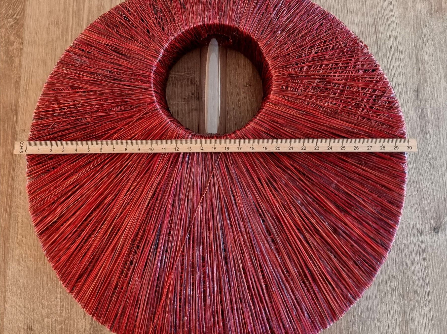 Vasi & Recipienti: Vase osier teinté orangé et soliflore en verre – Usato da Veyrier venduto da Leilazizou 4