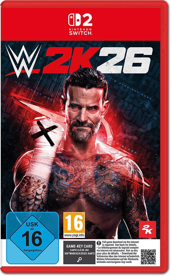 WWE Giochi: Switch 2 WWE 2K26 (USK/PEGI) – Nuovo e nell'imballaggio originale da Triesen venduto da up2gamesch