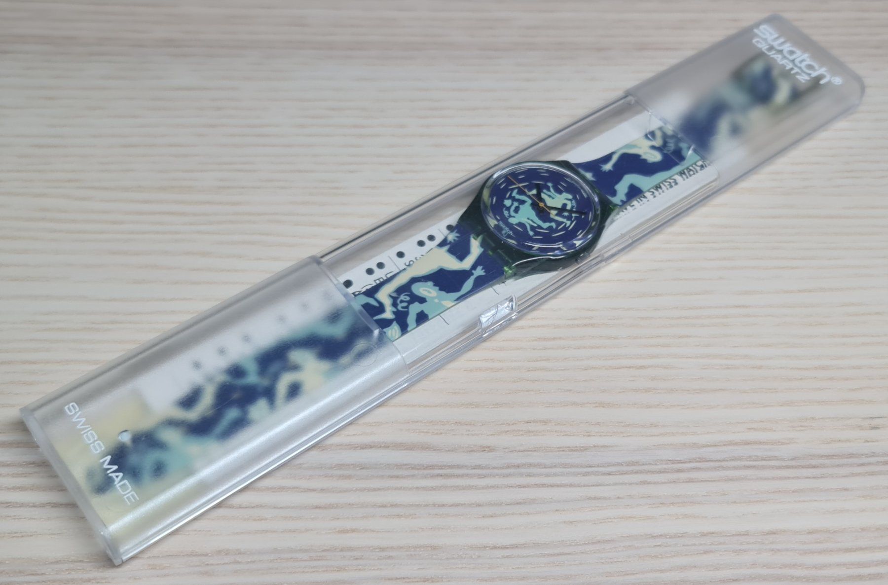 Swatch Orologi: Swatch⌚NEU CRASH - GG111 – Nuovo e nell'imballaggio originale da Eschenbach SG venduto da Piratenschatz