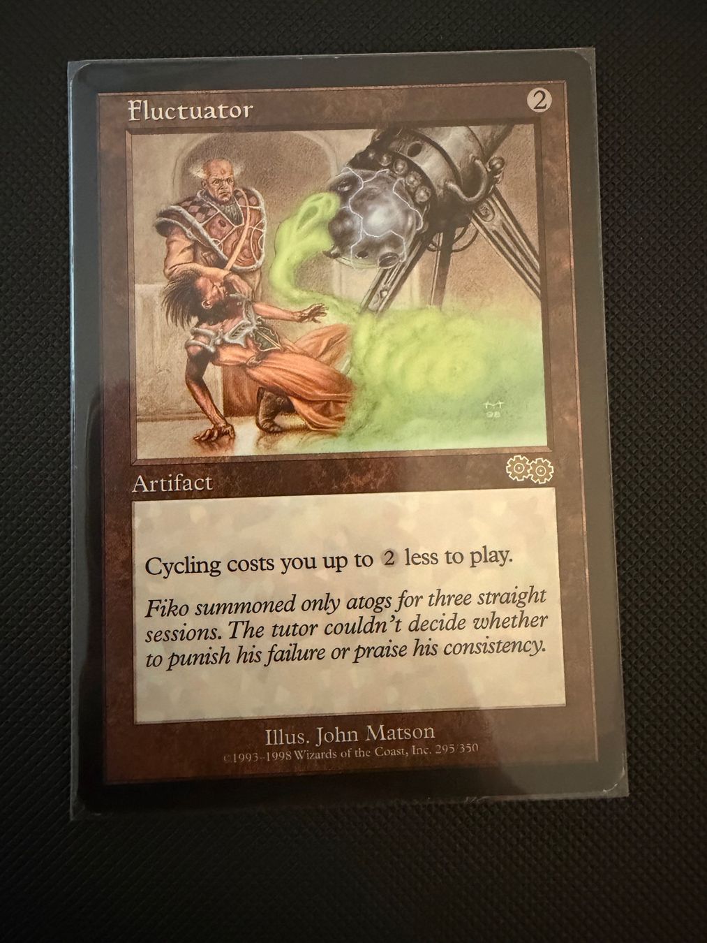 Magic The Gathering Carte collezionabili: Fluctuator – Usato da Ulisbach venduto da joelsj