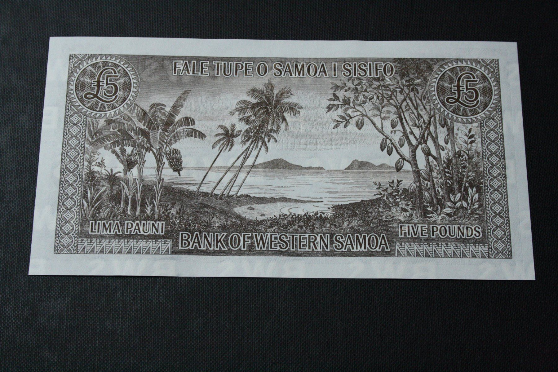 Banconote: UNC Samoa 5 pounds UNC – Nuovo (secondo la descrizione) da Cormondrèche venduto da Hermes.monnaies 1