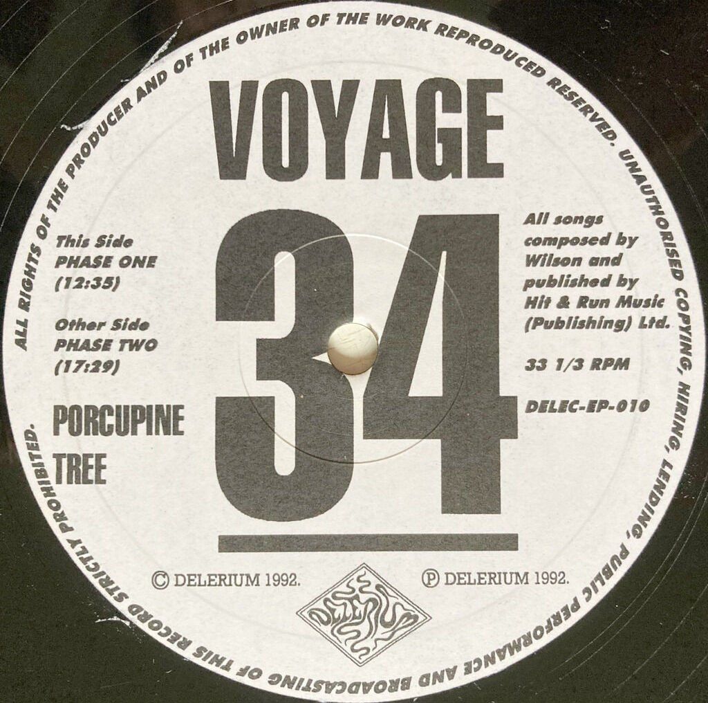 Dischi in vinile: PORCUPINE TREE - VOYAGE 34 – Usato da Bottens venduto da hotter-than-hell 2