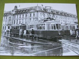 AK Bern Bubenbergplatz mit Tram