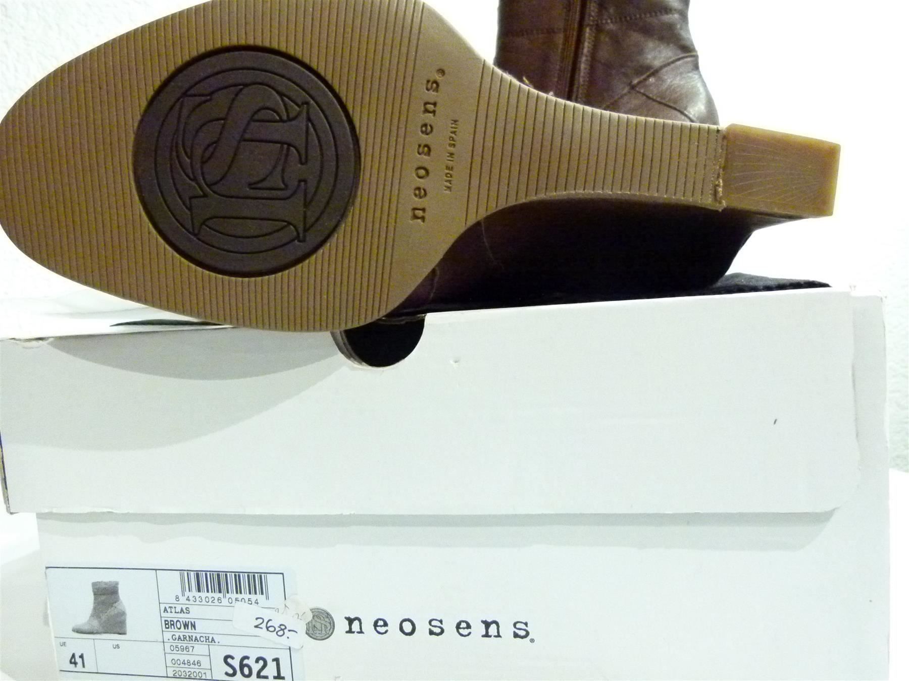 Neosens Scarpe da donna: Neosens Leder Stiefel Gr. 41 Lp,268Fr. – Nuovo (secondo la descrizione) da Uerkheim venduto da Justi.y 9