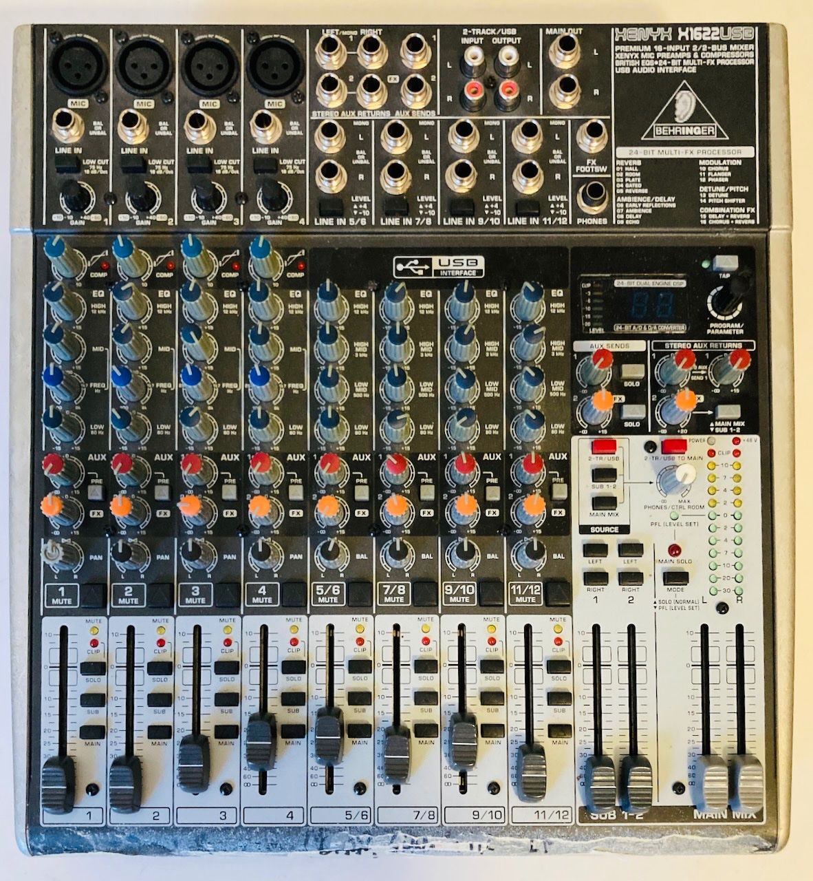 Behringer Mischpulte: Behringer Xenyx X1622 USB Mischpult - Audio Interface – Gebraucht aus Zürich von Bosley1999 3
