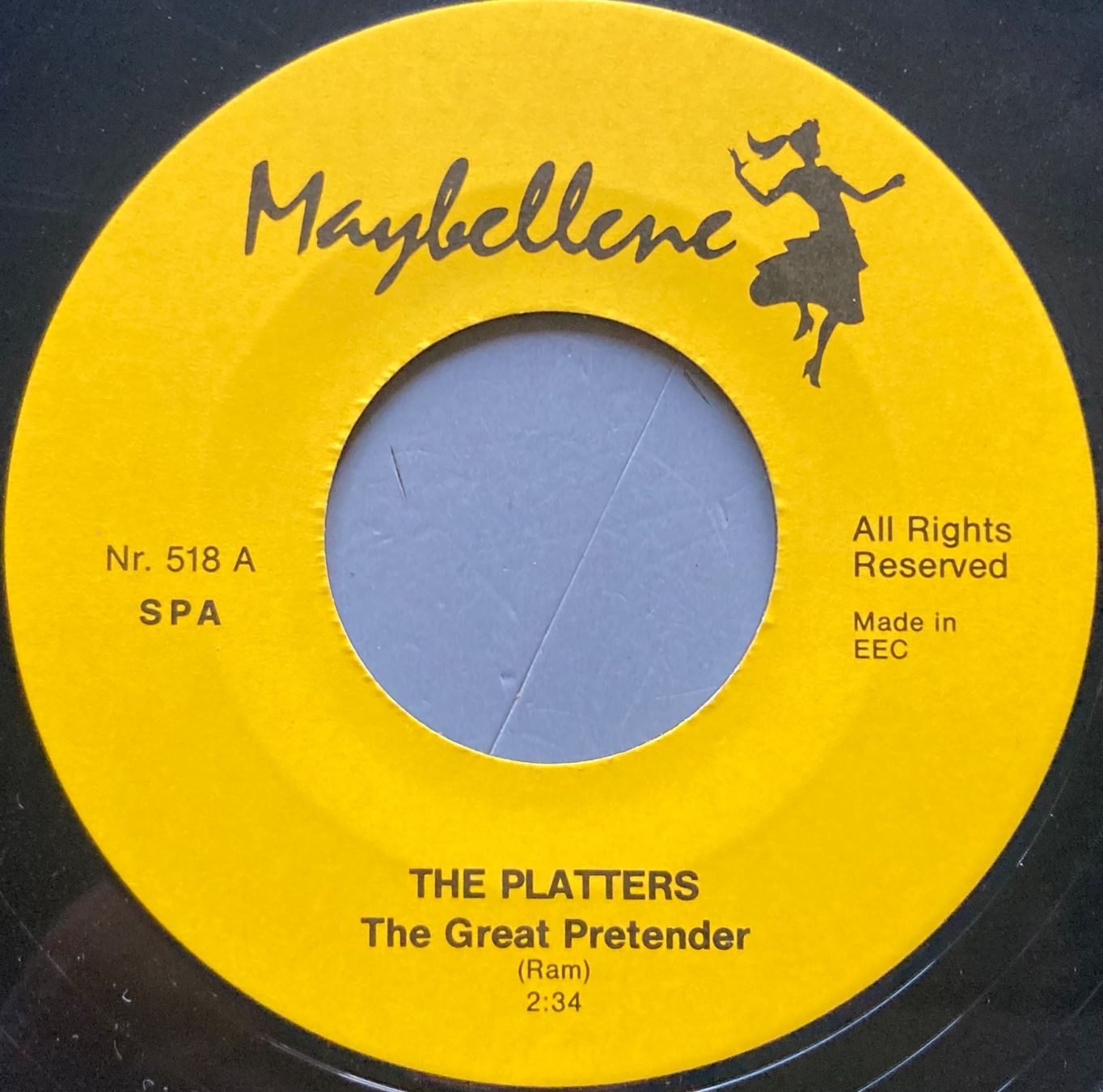 Dischi in vinile: THE PLATTERS - ONLY YOU / MY PRAYER – Usato da Poliez-Pittet venduto da Newtown-Records 2