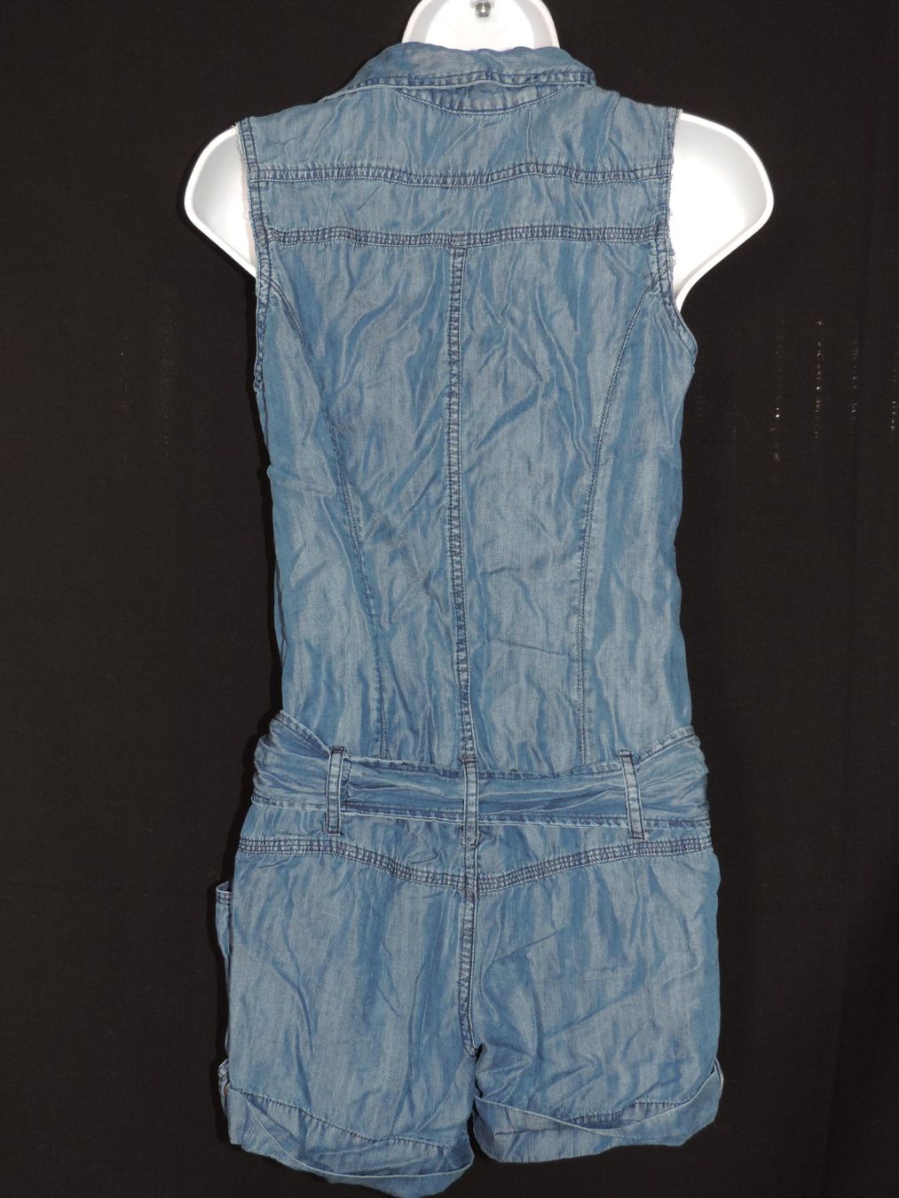 Tute: jumpsuit jeans foncé Camaïeu – Usato da Genève venduto da Axelle333 8