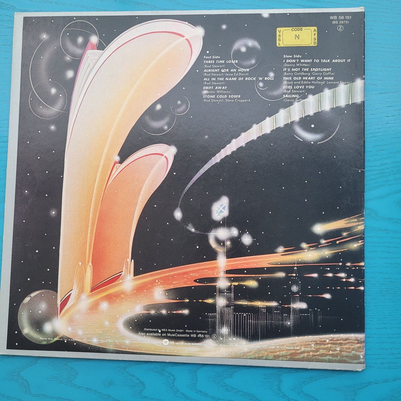 Schallplatten: Rod Stewart- Atlantic Crossing – Gebraucht aus SCHÜBELBACH von CoKaHa 1