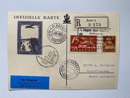 1926 Int. Ausstellung Binnenschiffahrt, Druckverschiebung