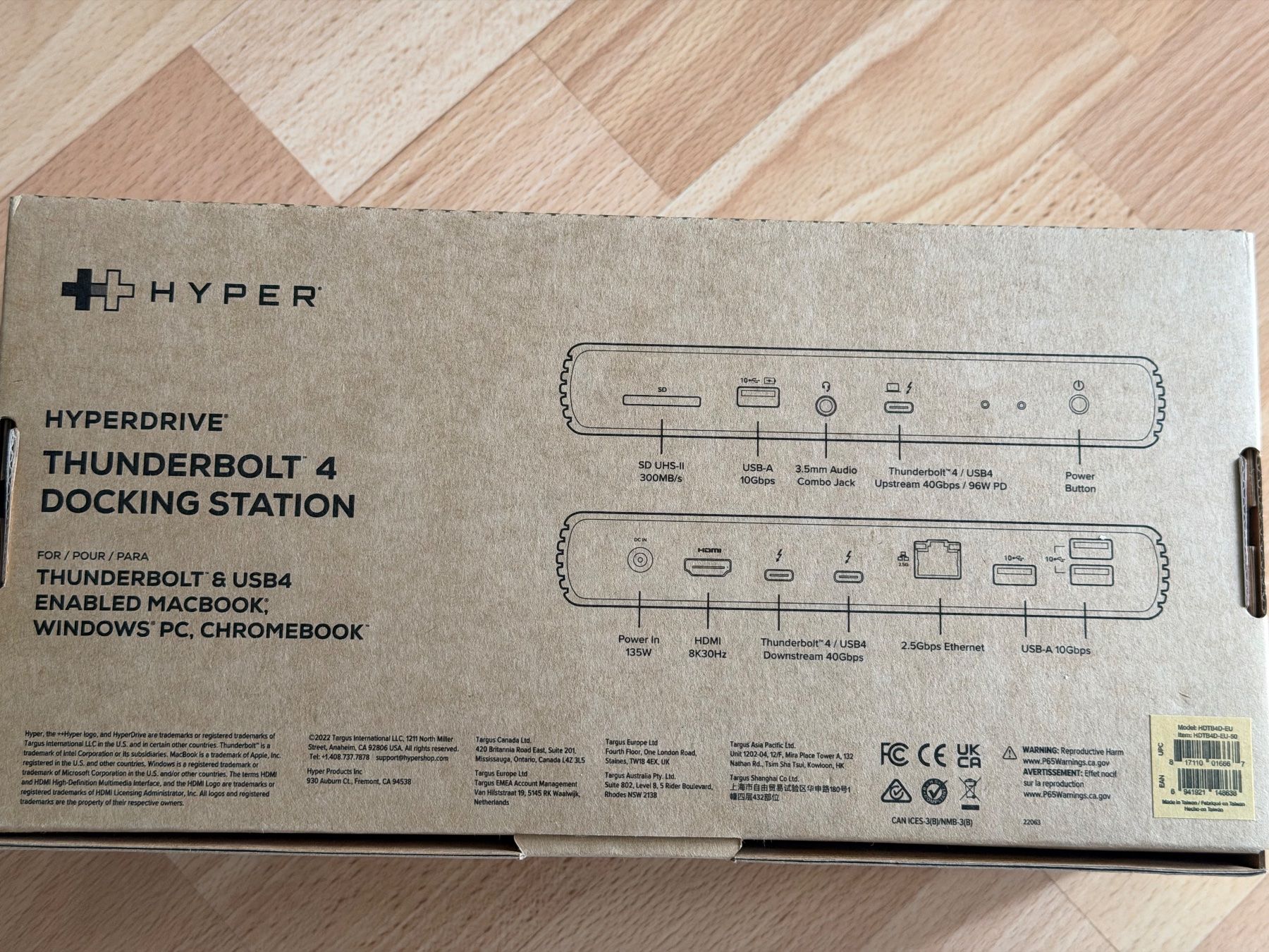 Dockingstation: HYPER Dockingstation HyperDrive ThunderBolt 4 – Gebraucht aus Uetendorf von sto_yp29 3