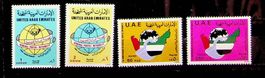 ÉMIRATS ARABES UNIS SÉRIE 1986 NEUVE. COTE  7 EUROS /U656