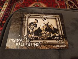 Frei.Wild original handsignierter Tourflyer Arena Tour 2012