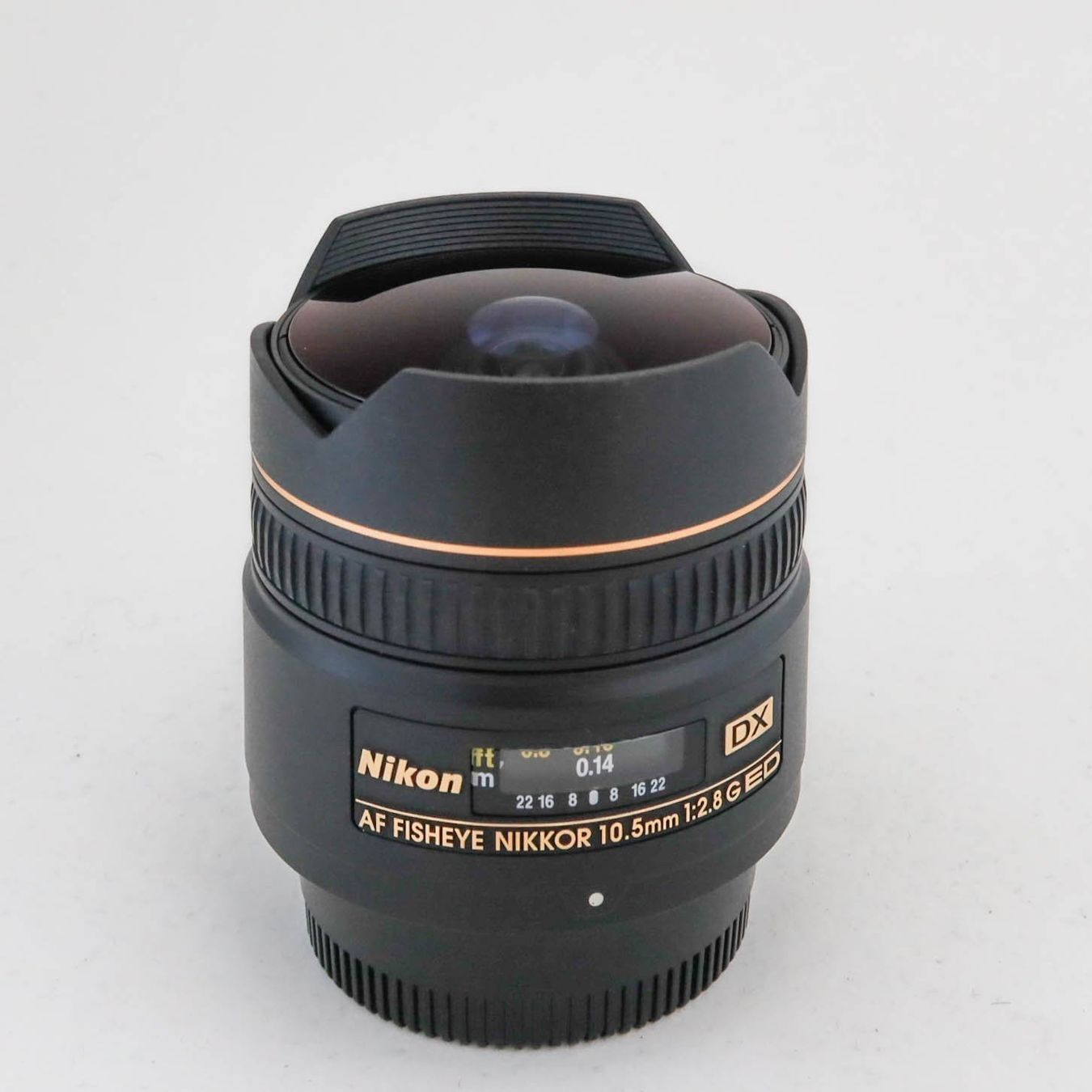 Objectif Nikon AF Fisheye Nikkor 10.5 Mm F/2.8G ED - Monture F - Occasion
