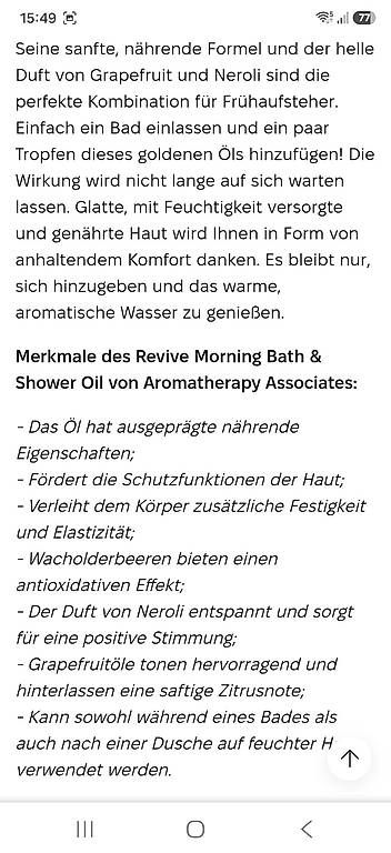 Autres soins du corps: AROMATHERAPY Associates London – Neuf avec emballage d'origine à Uerkheim par Pod23 5