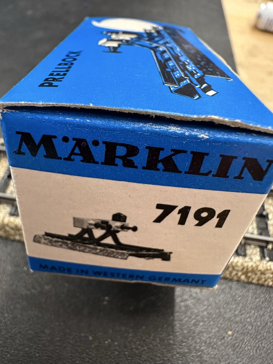 Märklin Modellini di ferrovie: Märklin 7191 Beleuchteter Prellbock – Nuovo (secondo la descrizione) da Lupsingen venduto da New-Haven 3
