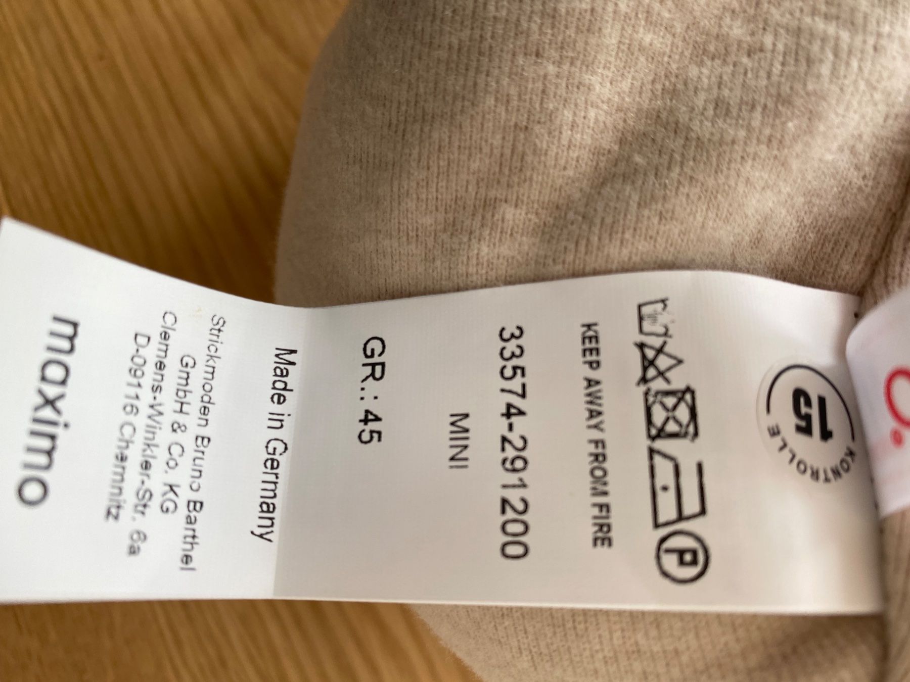 Maximo Mützen & Schals: MaxiMo mützchen Baby 45 NEU – Neu (gemäss Beschreibung) aus Einsiedeln von PaedeK84 3