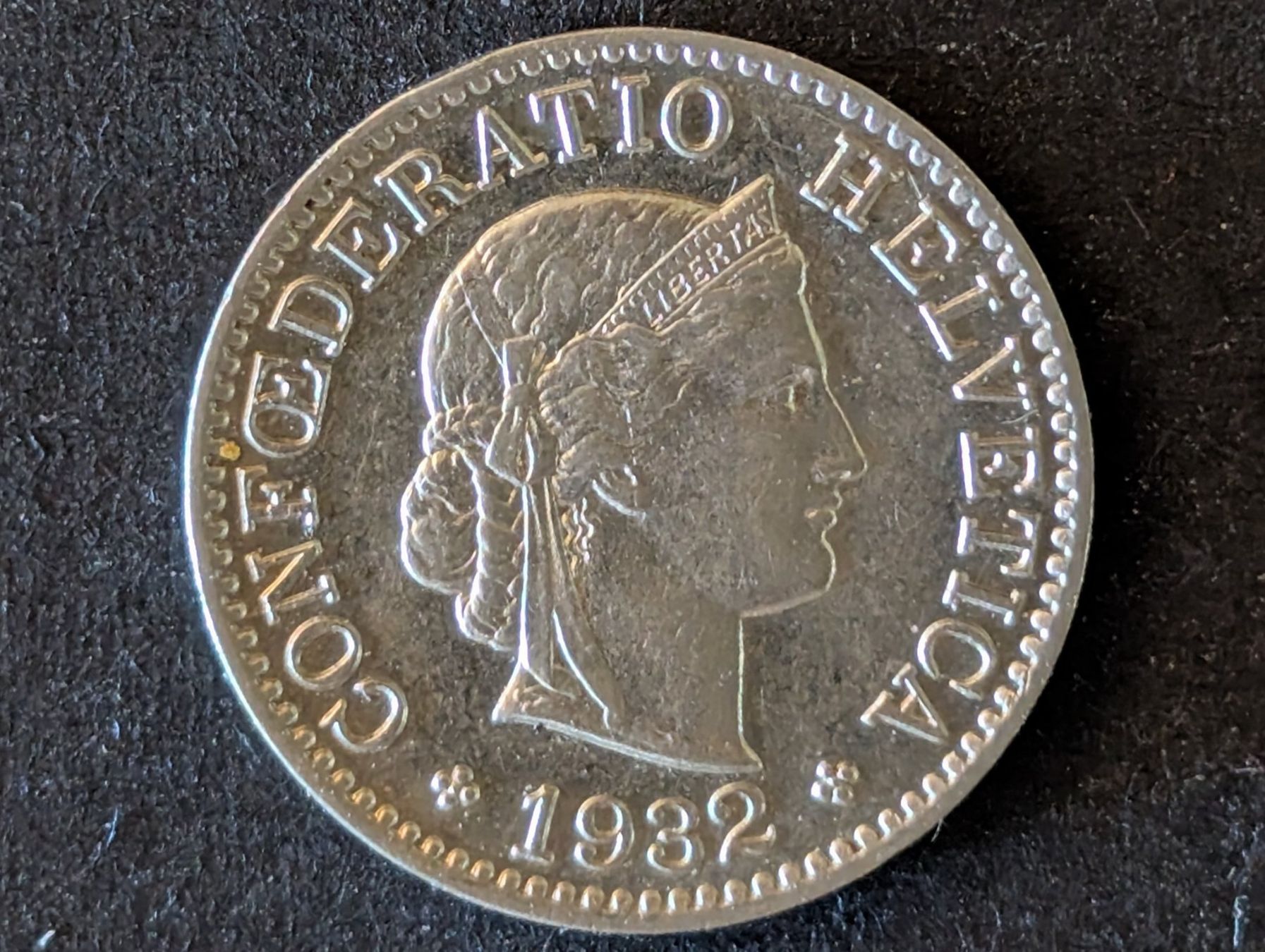 Tutti le monete: 5 Rp. CH 1932 – Usato da Steinmaur venduto da compura49