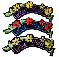 LOT 3 LADY RIDER HARLEY RARE VINTAGE BIKER SEW ON PATCH USA