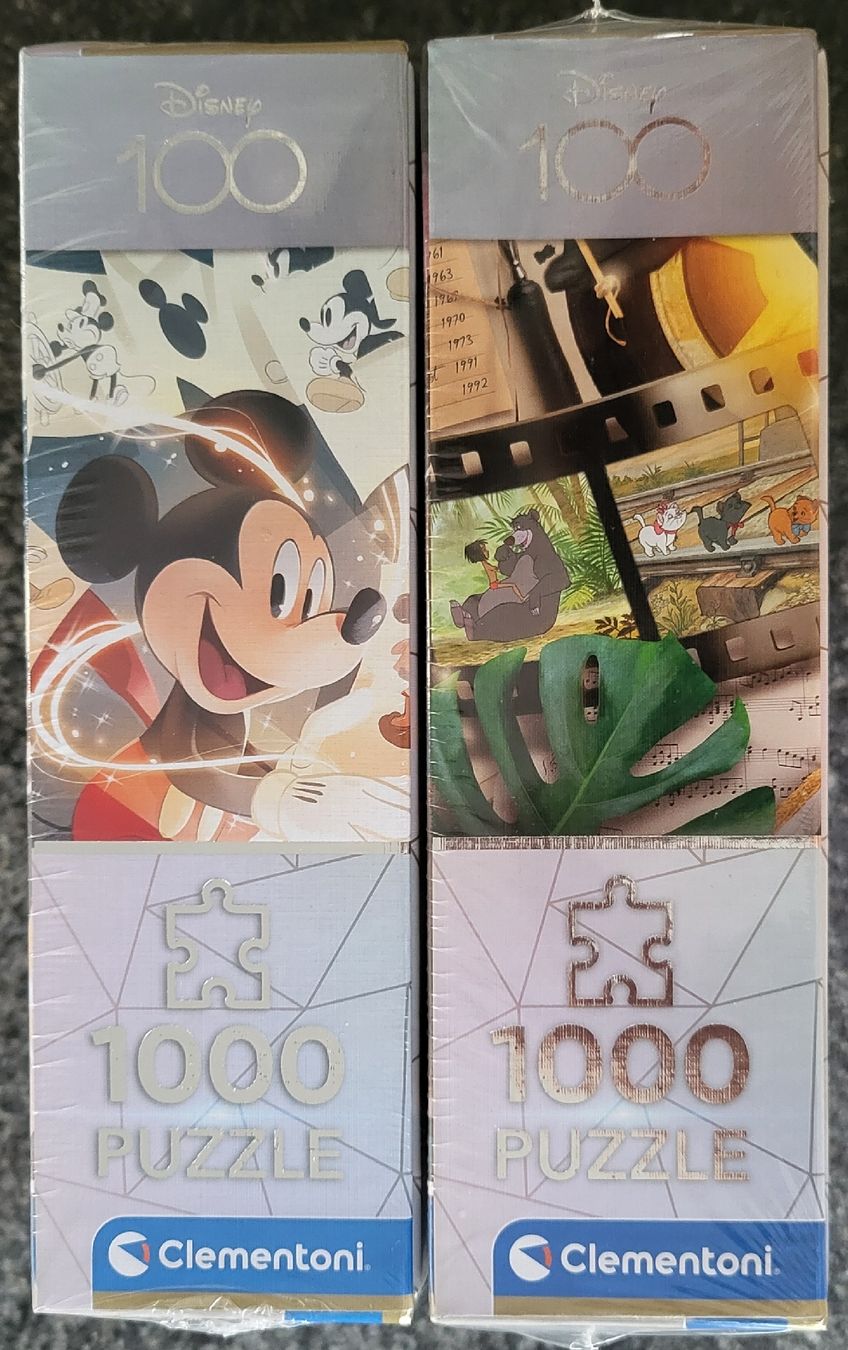 Clementoni Puzzle: 2 puzzles Disney 1000 pièces – Nuovo e nell'imballaggio originale da Montet (Glâne) venduto da KOADA 3