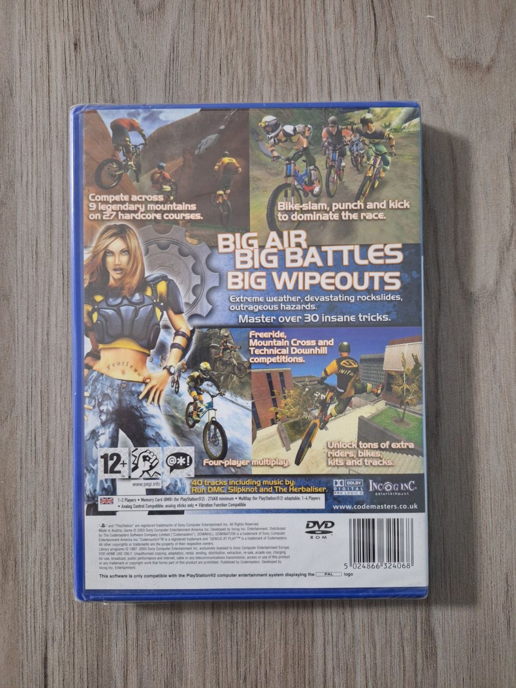 Giochi: Downhill Domination - PS2 (NEU / SEALED) – Nuovo e nell'imballaggio originale da Baar venduto da RDNA 1