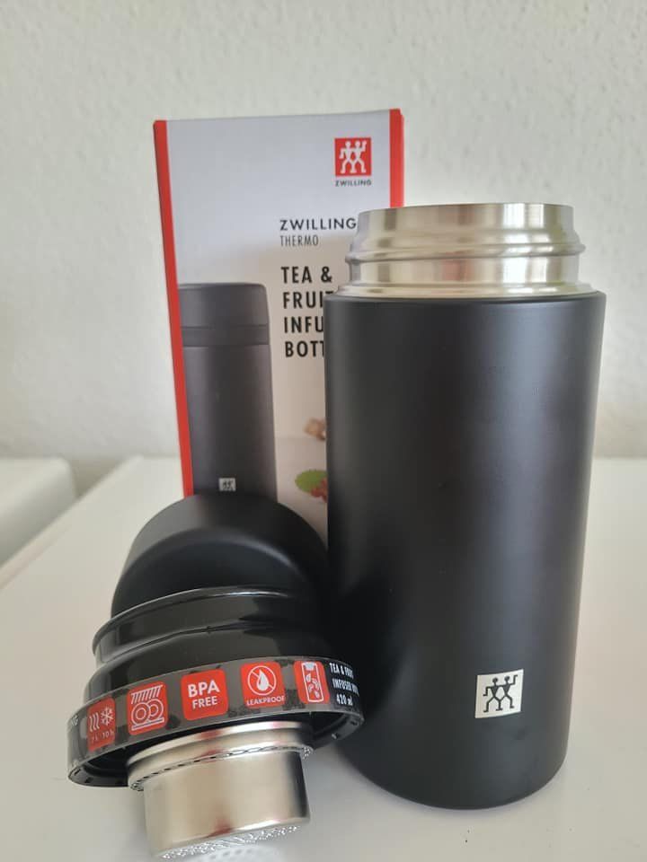 Zwilling Borracce & Thermos: ZWILLING Thermosflasche Tea & Fruit Infuser 420ml – Nuovo e nell'imballaggio originale da Olten venduto da pp__x59j