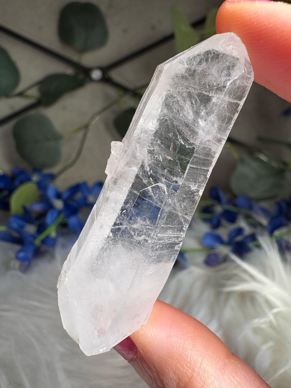 Mineralien & Heilsteine: Kolumbianischer Lemurian-Quarz-Cluster – Neu (gemäss Beschreibung) aus Neuheim von m.hald 1