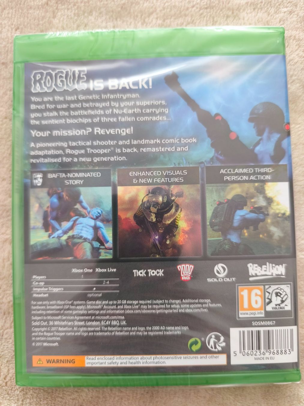 Microsoft Giochi: ROGUE TROOPER REDUX XBOX ONE – Usato da Winterthur venduto da Dr.Pepper01 1
