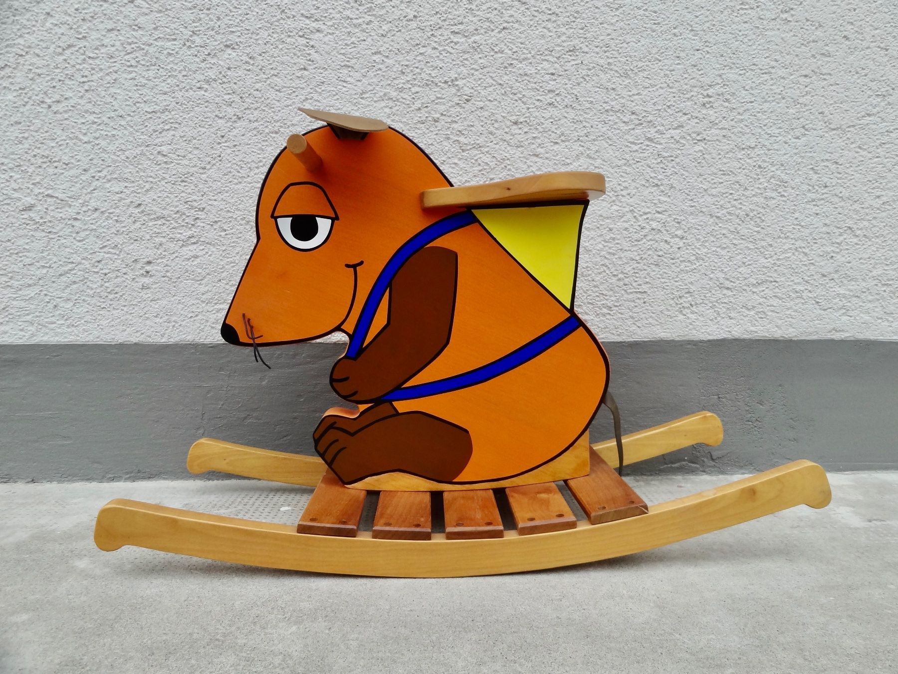 Spielzeuge: Schaukelpferd DIE MAUS Schaukel – Gebraucht aus Kerzers von wisaundso 1