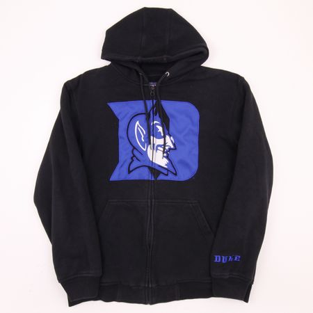 Vintage Blue Devils Duke Action Fleece Zip Hoodie